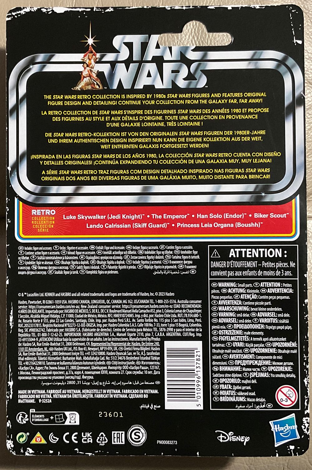 Retro Collection (ROTJ) - Biker Scout - Disney/ Hasbro (Return Of The Jedi) action figure collectible - Main Image 2