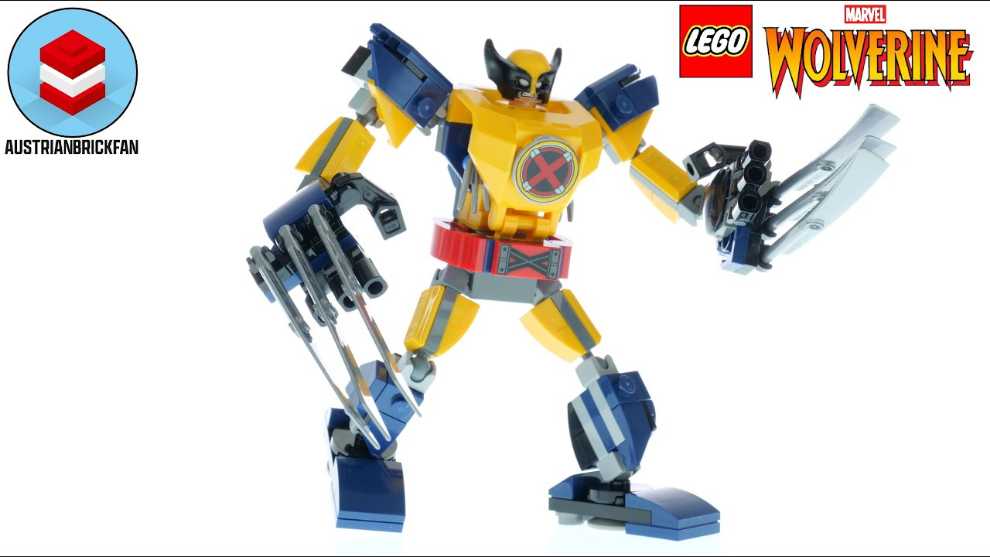 Lego Marvel Wolverine Mech Armor 76202 Building Kit; Collectible Mech And Minifigure For Wolverine Fans Aged 7 141 Pieces  action figure collectible [Barcode 673419355919] - Main Image 2