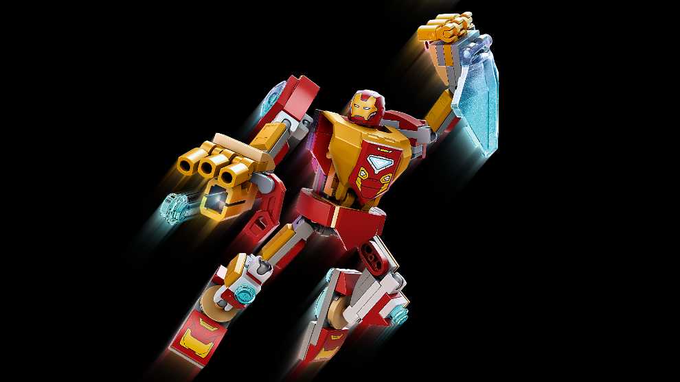 Lego Marvel Iron Man Mech Armor 76203 Building Kit; Collectible Mech And Minifigure For Iron Man Fans Aged 7 130 Pieces - Lego action figure collectible [Barcode 673419355926] - Main Image 2