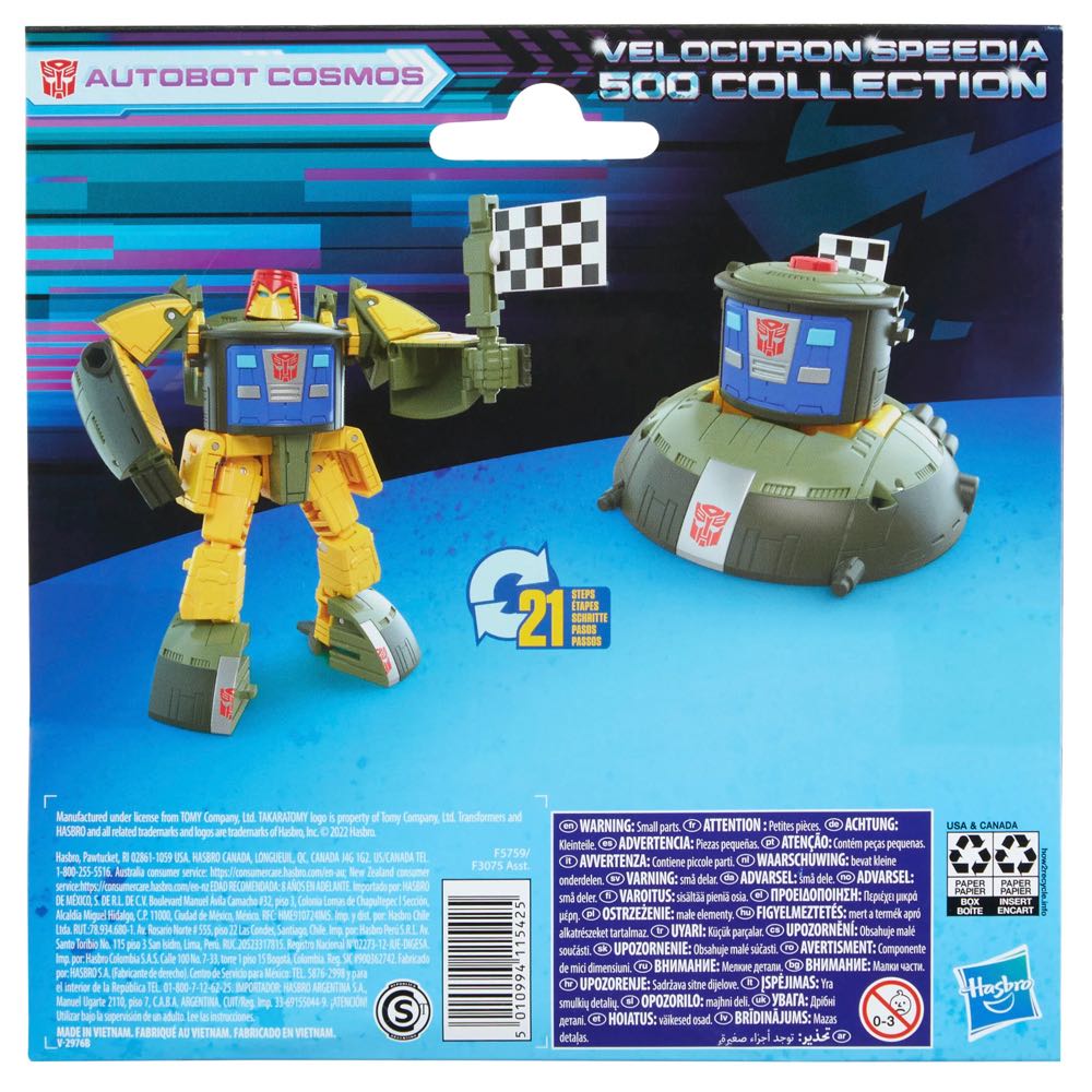 Velocitron Speedia 500 Cosmos - Hasbro (Transformers Legacy) action figure collectible [Barcode 5010994115425] - Main Image 4
