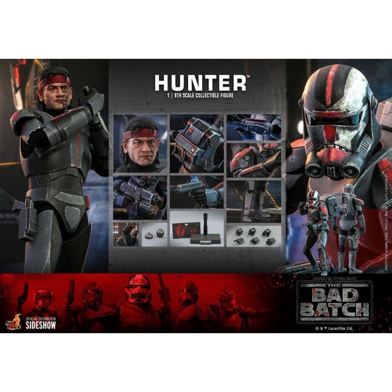 Hot Toys Hunter TMS050 - Hot Toys (The Bad Batch) action figure collectible [Barcode 4895228608246] - Main Image 4