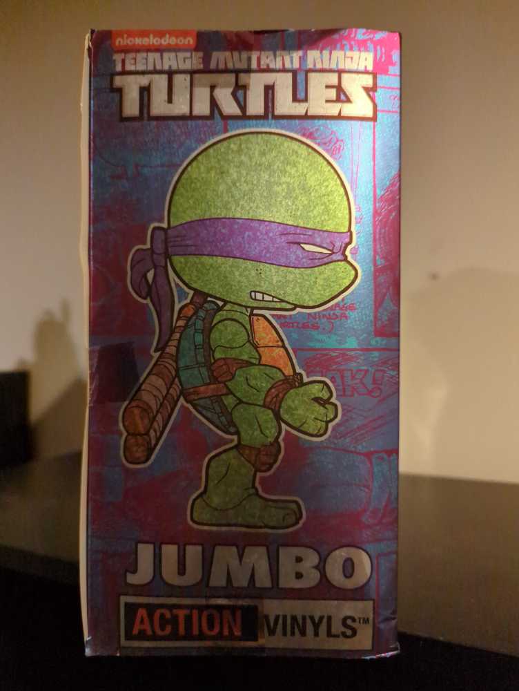 TMNT - Leonardo - Jumbo Action Vinyl - SDCC 2015 - Loyal Subjects (Teenage Mutant Ninja Turtles) action figure collectible [Barcode 820103874106] - Main Image 4