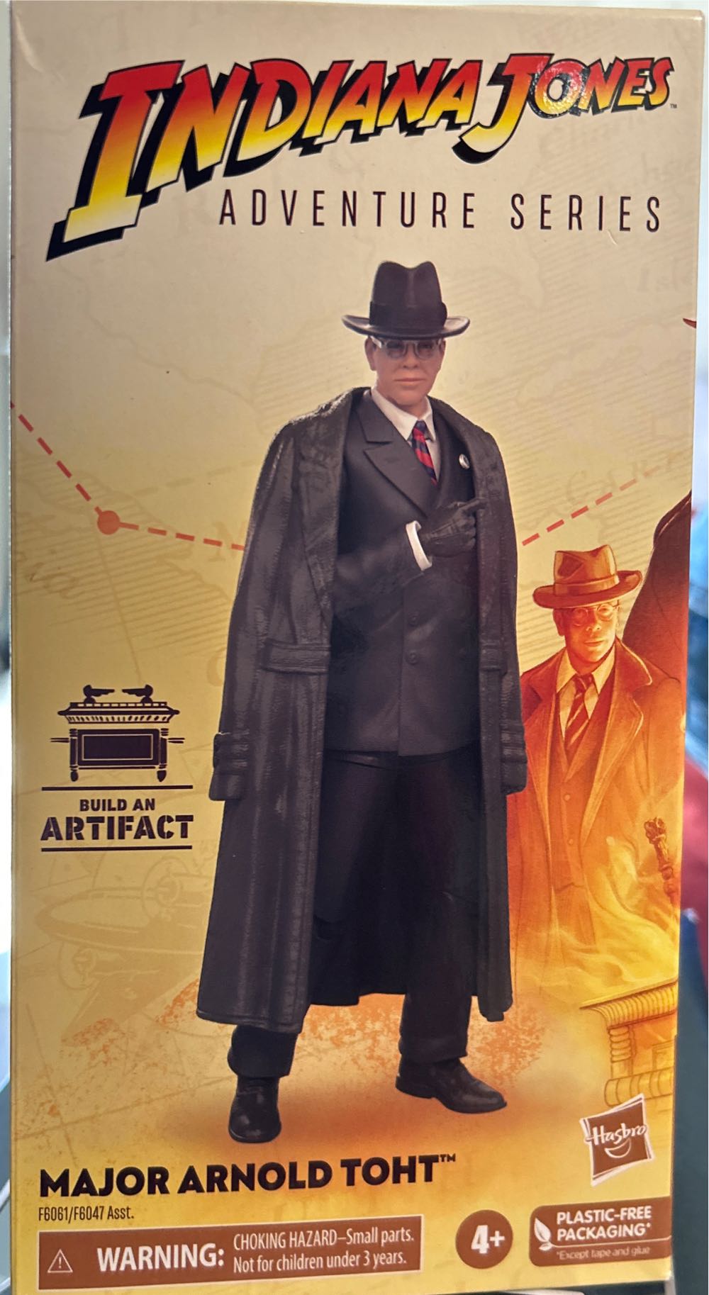 Indiana Jones Major Arnold Toht - Hasbro (Raiders Of The Lost Ark) action figure collectible [Barcode 5010994164638] - Main Image 2