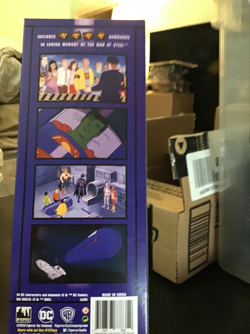 Superman-Death Of Superman - Figures Toy Company action figure collectible [Barcode 718347778352] - Main Image 2