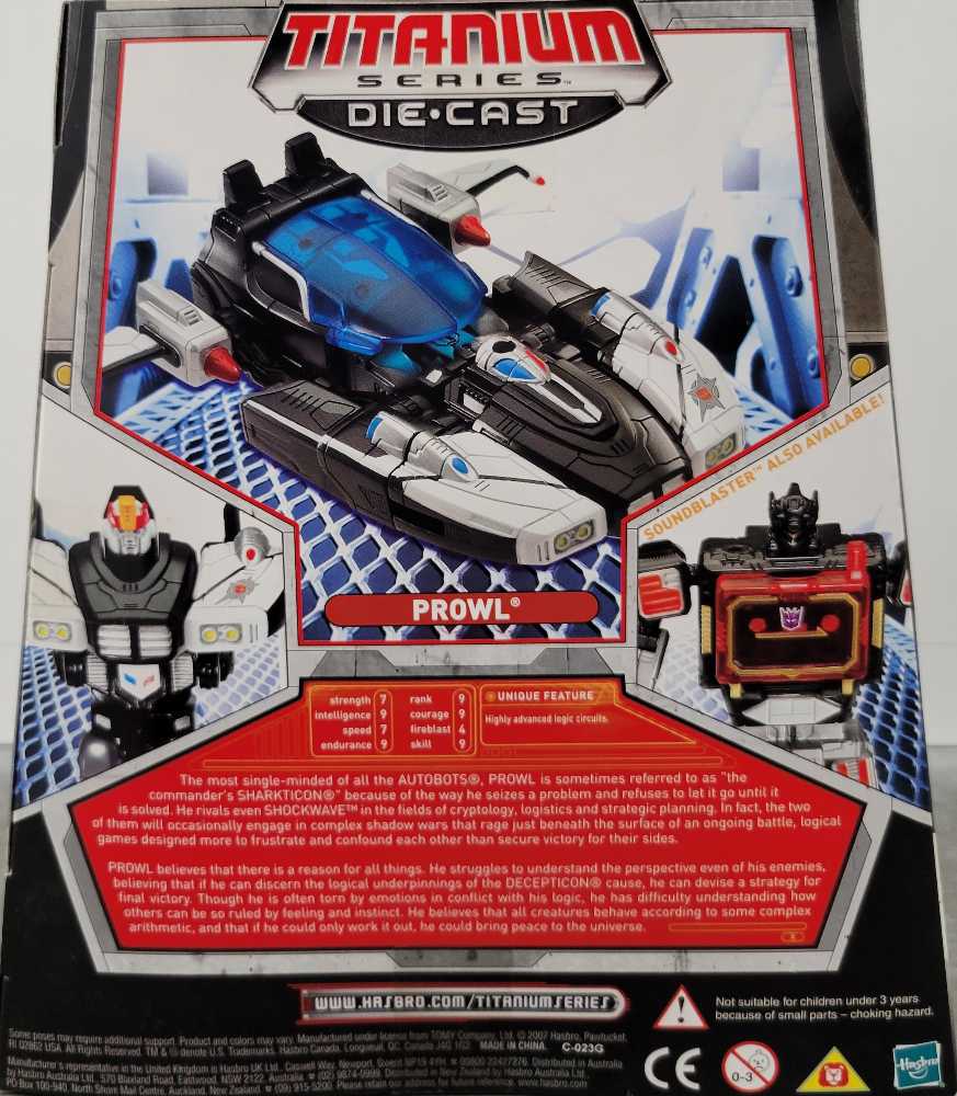 Prowl The WWI Toys