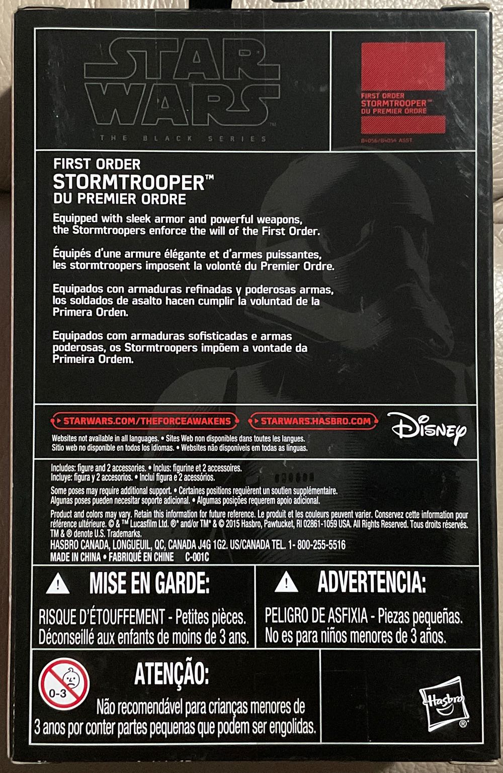 Black Series (‘15-‘17) - Stormtrooper (First Order) - Disney/ Hasbro (The Force Awakens) action figure collectible - Main Image 2