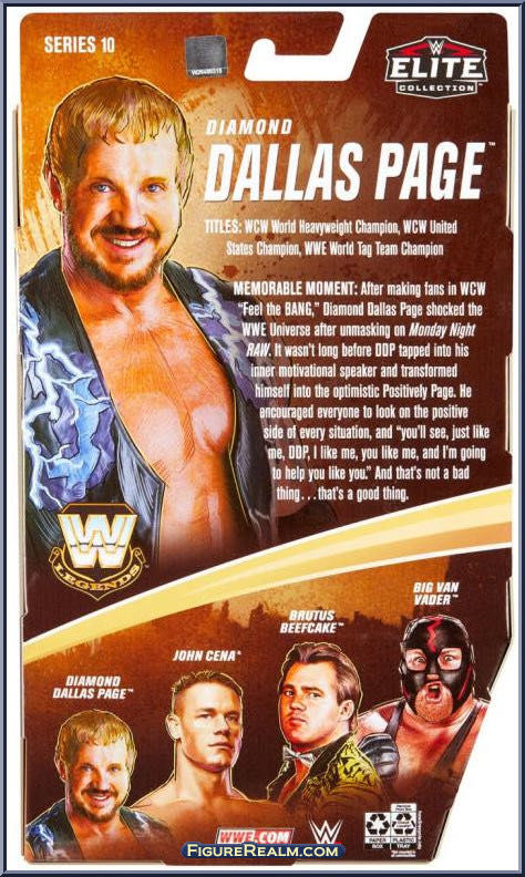 Diamond Dallas Page - WWE Mattel (Elite Series) action figure collectible - Main Image 2