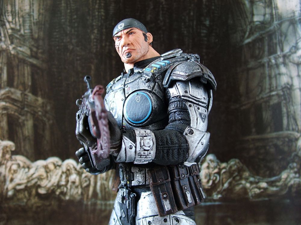 Neca - Gears Of War Series 1 - Marcus Fenin - Version 1 - Neca (Gears Of War) action figure collectible [Barcode 634482520116] - Main Image 3