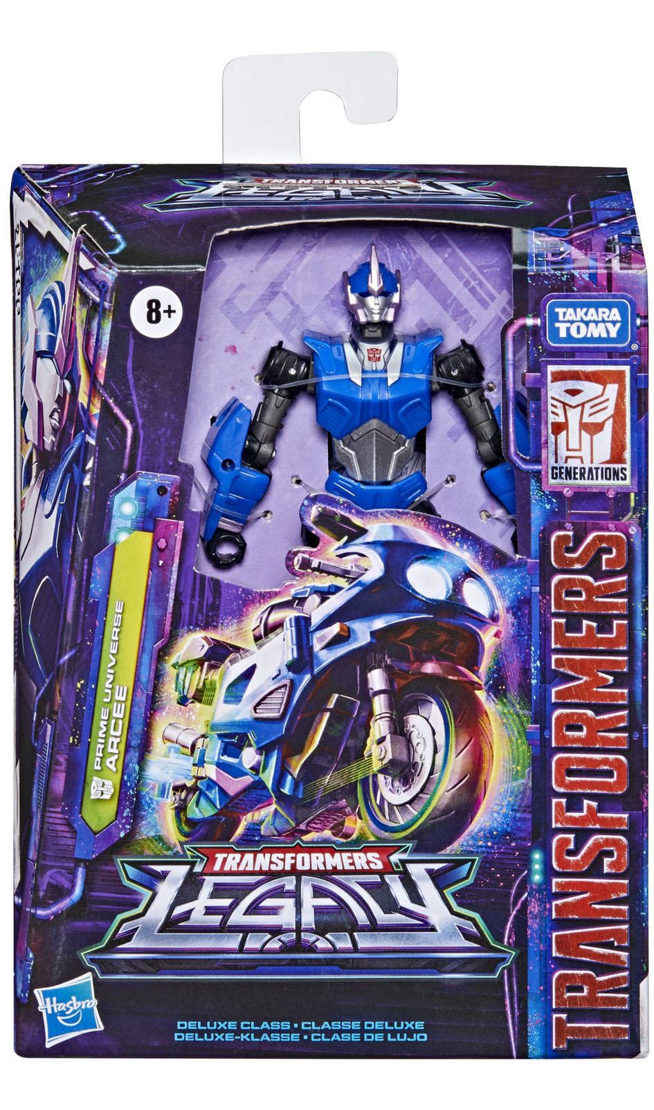 Legacy Deluxe Class Prime Universe Arcee - Hasbro (Transformers) action figure collectible - Main Image 4