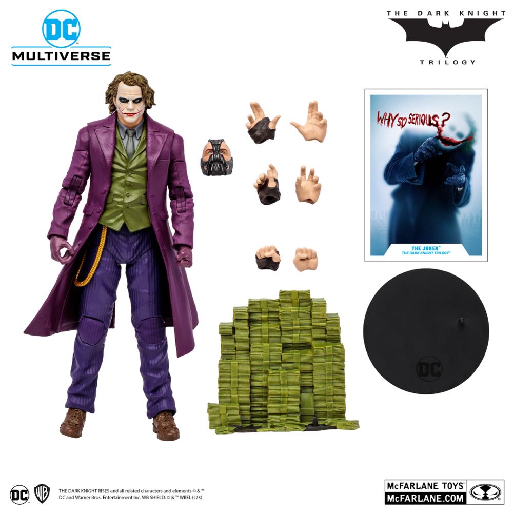 Batman: Joker (Dark Knight Trilogy) - McFarlane (DC Multiverse) action figure collectible - Main Image 3