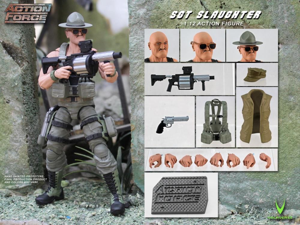 Sgt. Slaughter (Ver. 02) - Valaverse (Action Force Figure) action figure collectible - Main Image 3