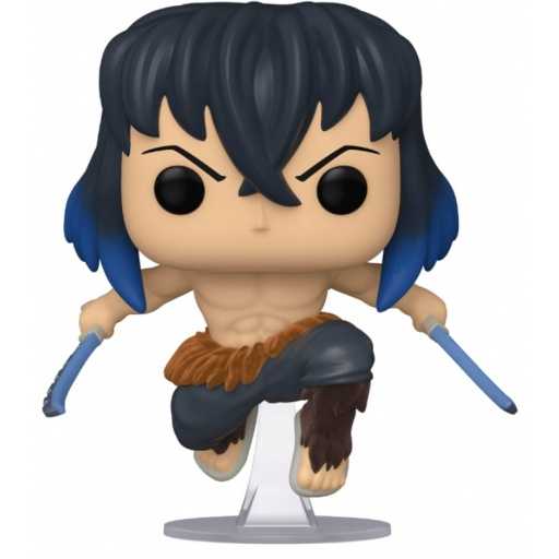 Funko Pop! Inosuke Hashibira 875 Chase Flocked - Funko Pop Animation (Demon Slayer) action figure collectible - Main Image 3