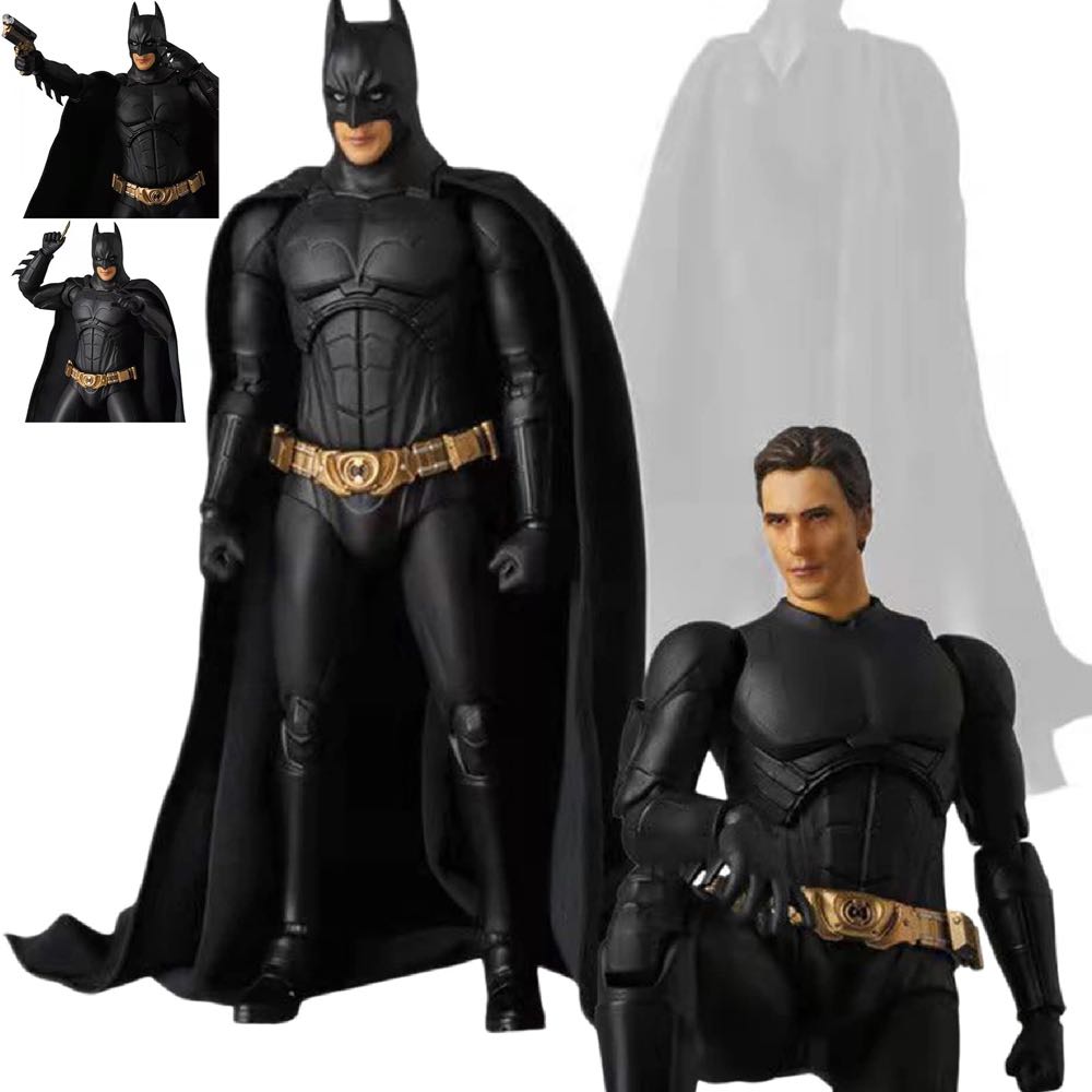 Batman Begins Batsuit/ Bruce Wayne - Mafex (DC) action figure collectible - Main Image 3