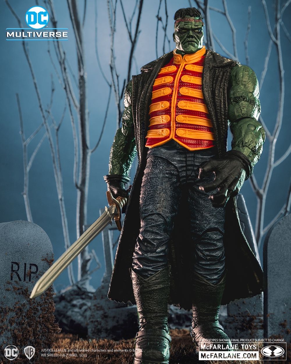 Frankenstein (Seven Soldiers Of Victory) - McFarlane (DC Multiverse) action figure collectible - Main Image 2