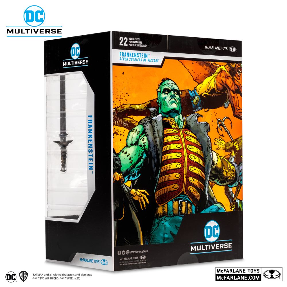 Frankenstein (Seven Soldiers Of Victory) - McFarlane (DC Multiverse) action figure collectible - Main Image 3