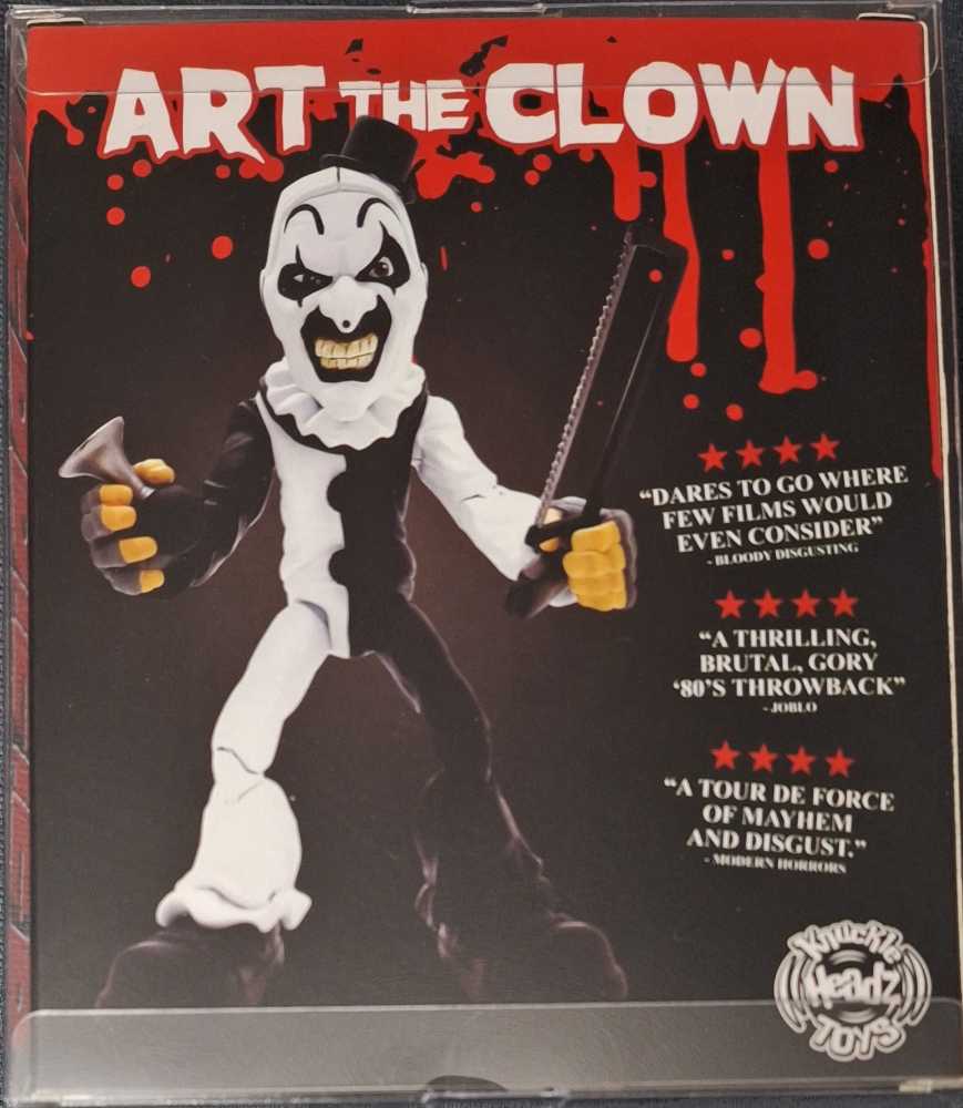 Knuckleheadz Toys Terrifier Art The Clown Stylized Figure  - Knuckleheadz Toys (Terrifier) action figure collectible [Barcode 860007957208] - Main Image 2