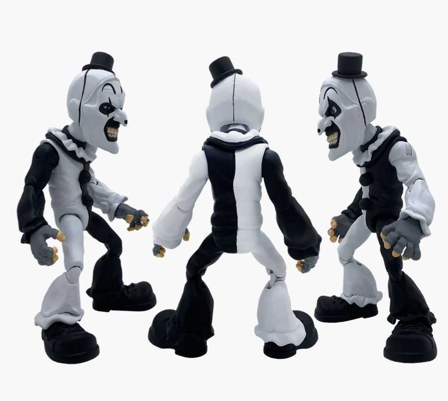 Knuckleheadz Toys Terrifier Art The Clown Stylized Figure  - Knuckleheadz Toys (Terrifier) action figure collectible [Barcode 860007957208] - Main Image 4