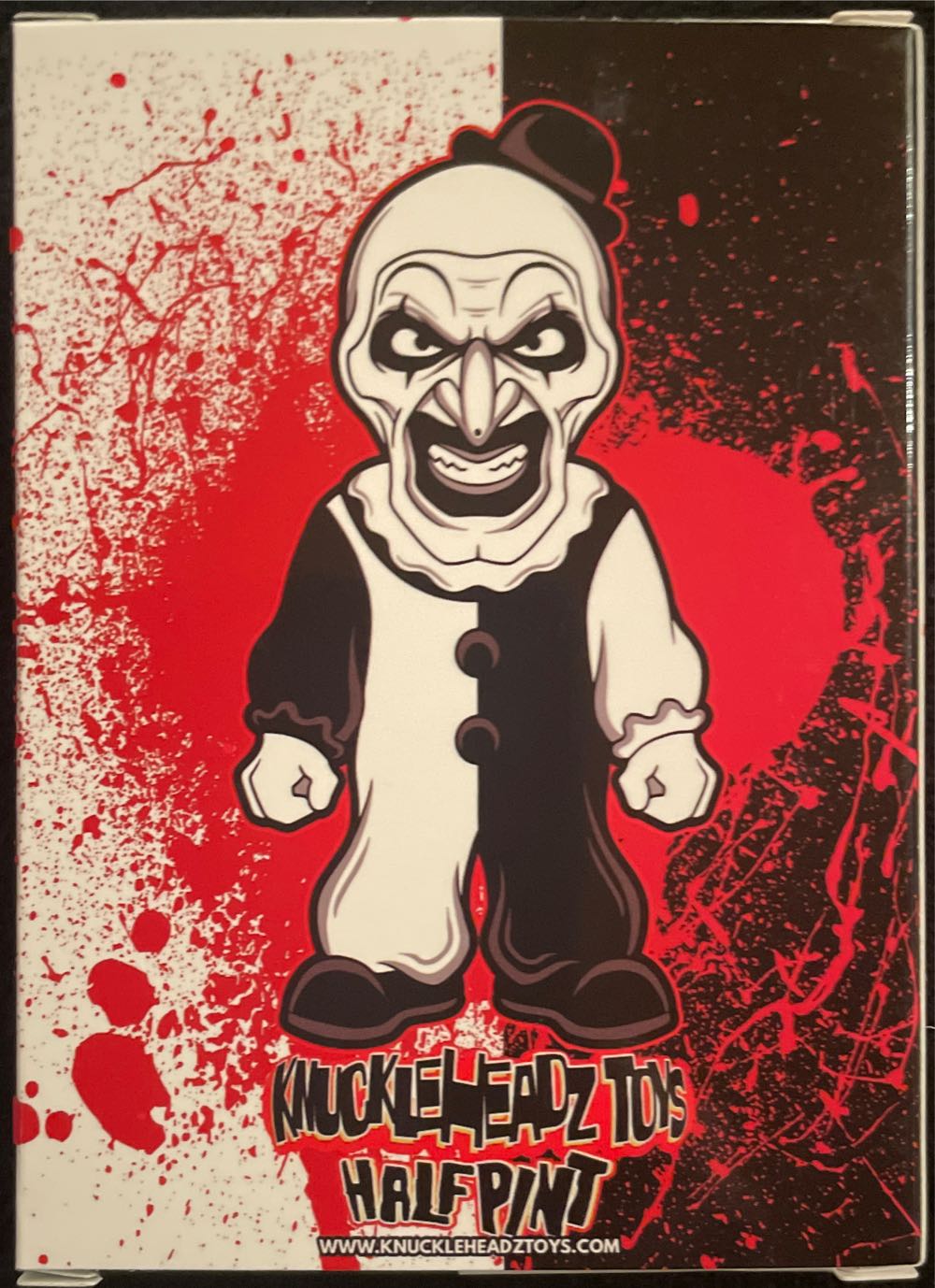 Terrifier Art the Clown Half Pint - Knuckleheadz Toys action figure collectible - Main Image 2