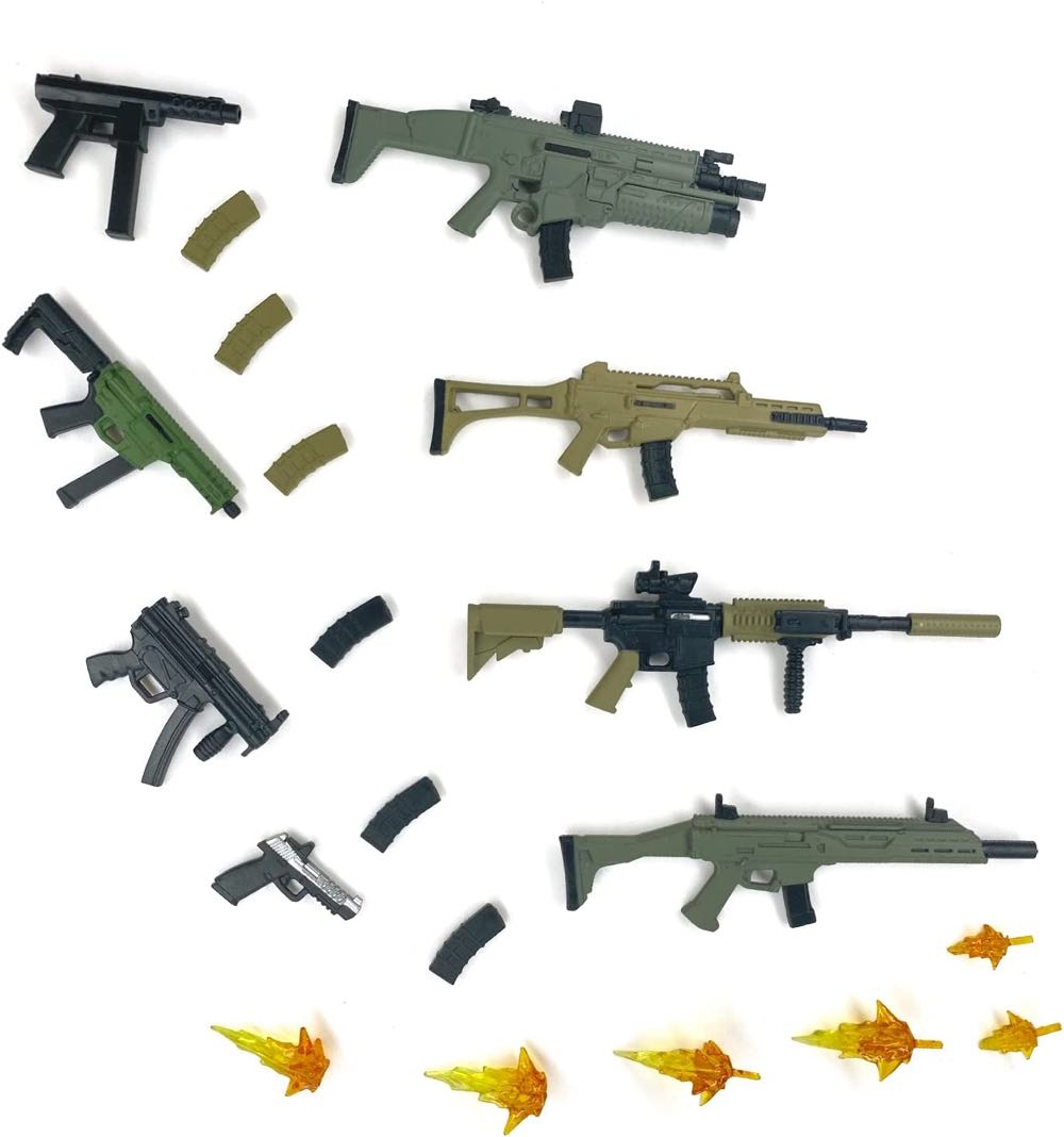 Valaverse Action Force Weapons Pack Charlie - Valaverse (Action Force Series 2 Accessories Weapons Pack) action figure collectible [Barcode 761736011325] - Main Image 3