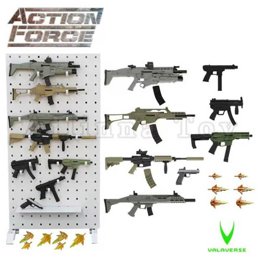 Valaverse Action Force Weapons Pack Charlie - Valaverse (Action Force Series 2 Accessories Weapons Pack) action figure collectible [Barcode 761736011325] - Main Image 4