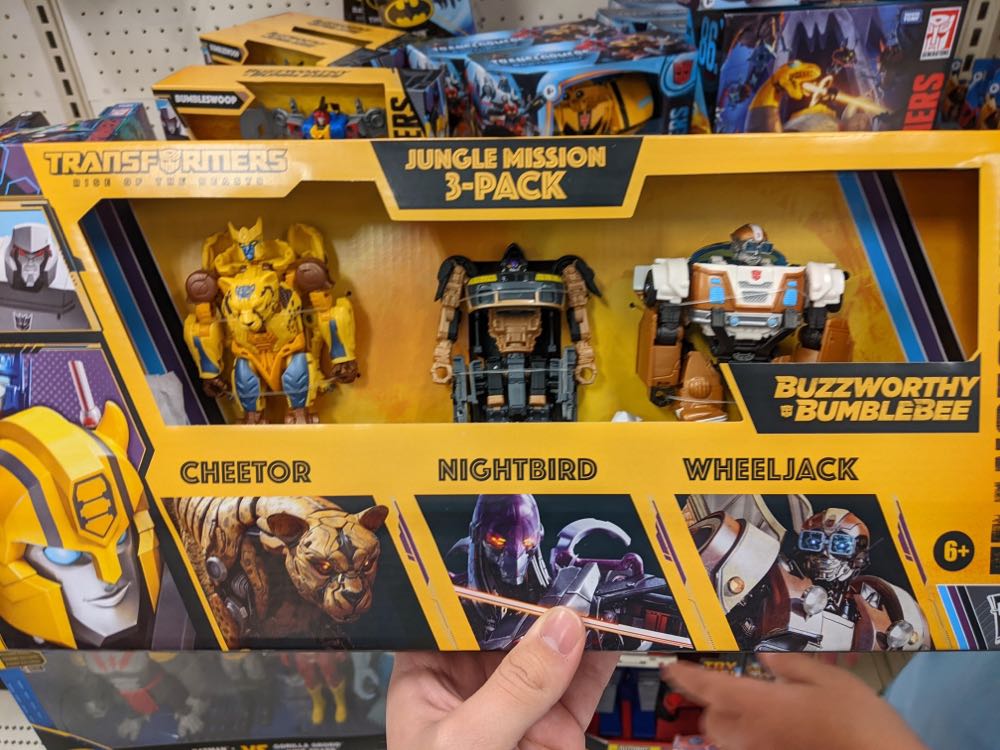 Rise Of The Beasts Deluxe Class Wheeljack, Nightbird, And Cheetor - Hasbro (Transformers) action figure collectible - Main Image 3