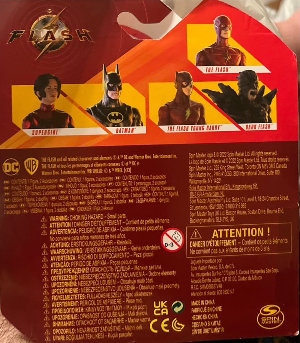 Batman (Keaton) - Spin Master (The Flash (2023)) action figure collectible [Barcode 778988437346] - Main Image 4