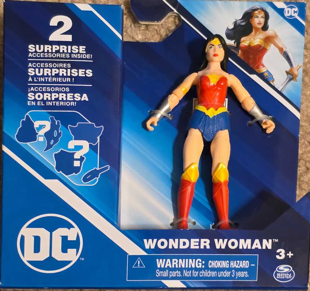 Wonder Woman - Spin Master (DC Heroes Unite) action figure collectible [Barcode 778988423394] - Main Image 2