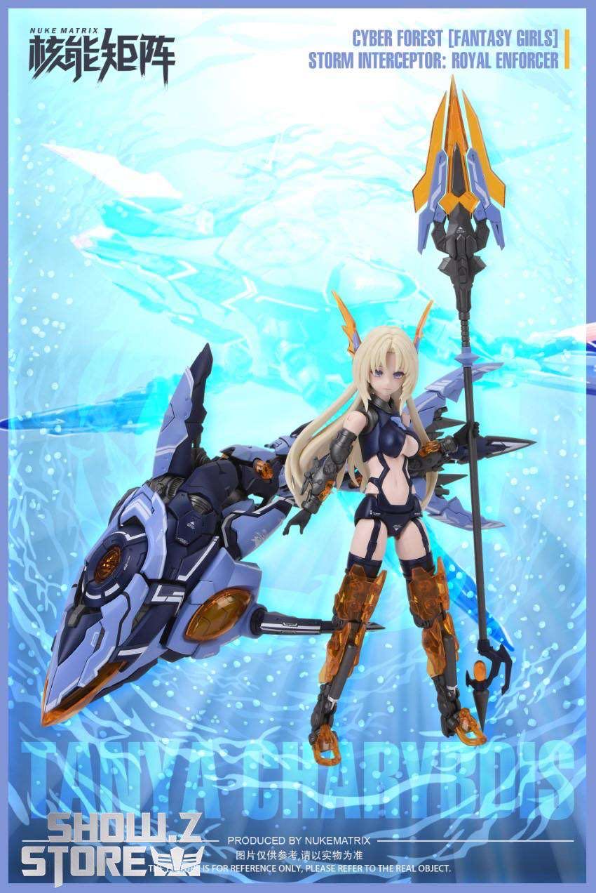 Cyber Forest Fantasy Girl The Mermaid - Nuke Matrix action figure collectible - Main Image 2