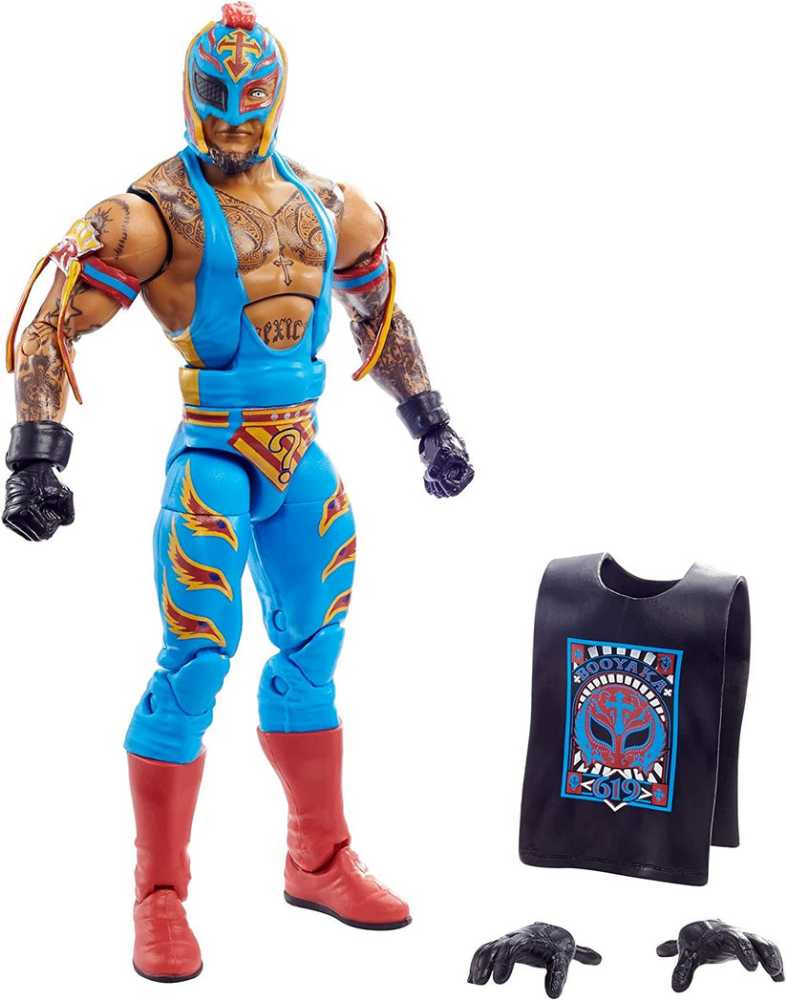 Rey Mysterio  - Mattel / WWE (Elite Series 88) action figure collectible - Main Image 3