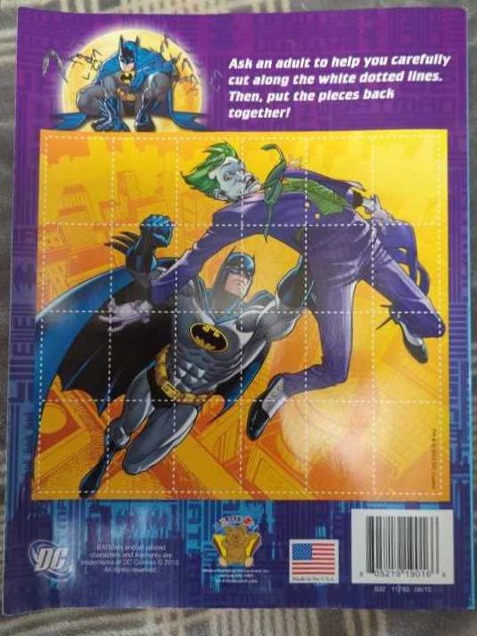 Batman Coloring & Activity Book  action figure collectible [Barcode 805219190166] - Main Image 2