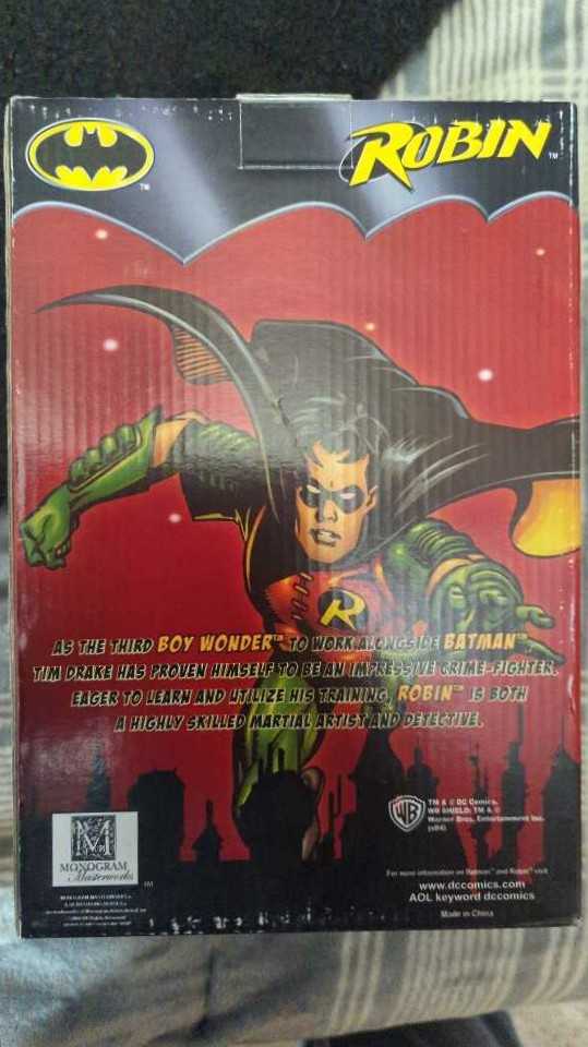 Robin Dynamic Bobble Heads - Headstrong heroes action figure collectible [Barcode 077764432965] - Main Image 2