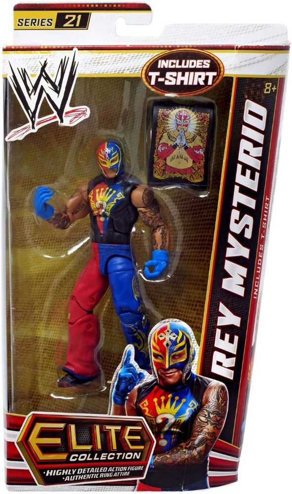 Rey Mysterio  - Mattel / WWE (Elite Series 21) action figure collectible - Main Image 1
