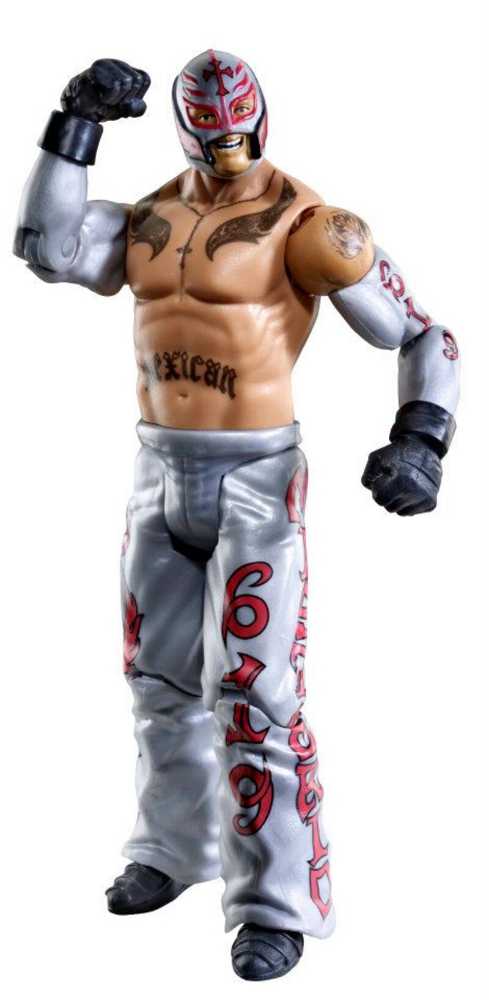 Rey Mysterio  - Mattel / WWE (Basic Series 17) action figure collectible - Main Image 2