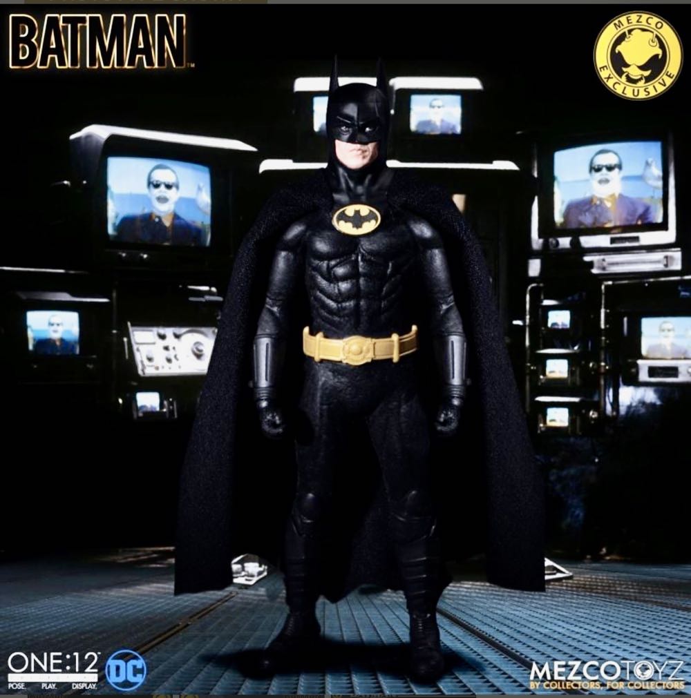 Batman (1989) - Mezco Toyz (DC Batman 1989) action figure collectible [Barcode 696198770704] - Main Image 3