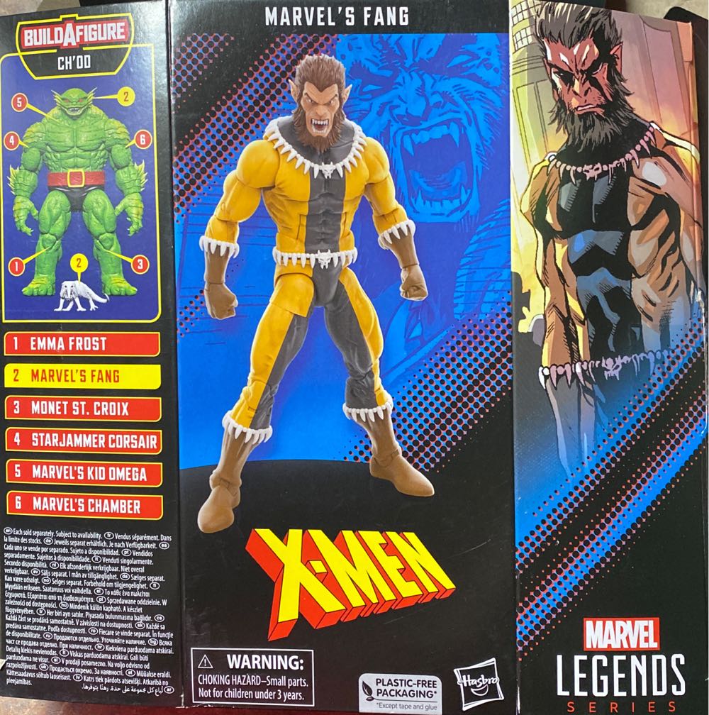Fang - Hasbro (Marvel Legends Series) action figure collectible [Barcode 5010994181123] - Main Image 2