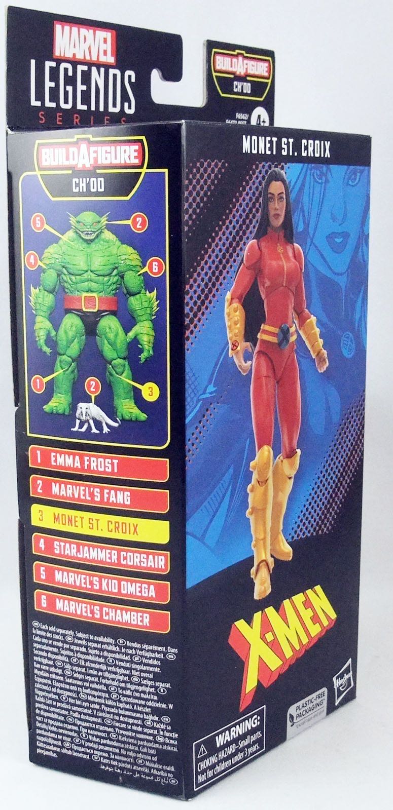 Marvel Legends : Monet St. Croix - Hasbro (X-Men) action figure collectible [Barcode 5010994181062] - Main Image 4