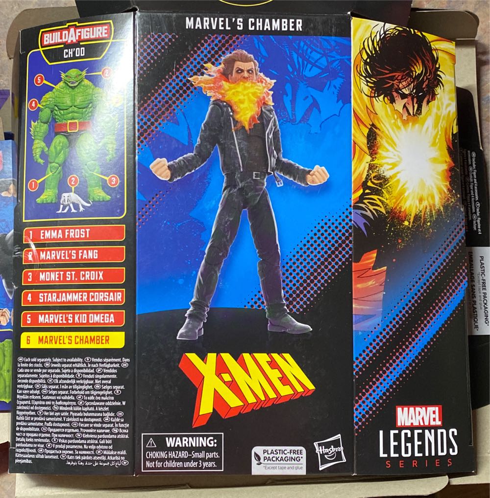 Chamber - Marvel Legends (X-Men) - Hasbro (Marvel Legends) action figure collectible [Barcode 5010994181116] - Main Image 2