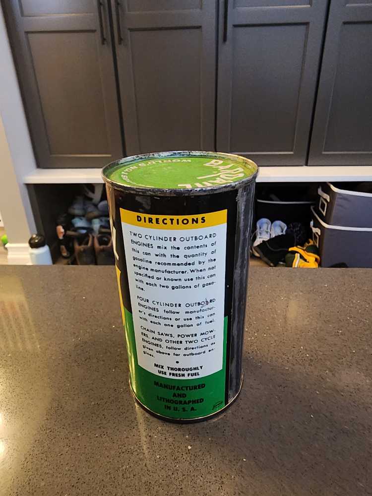 Bardahl Outboard 12 Oz (Full Can) (195)  action figure collectible - Main Image 3