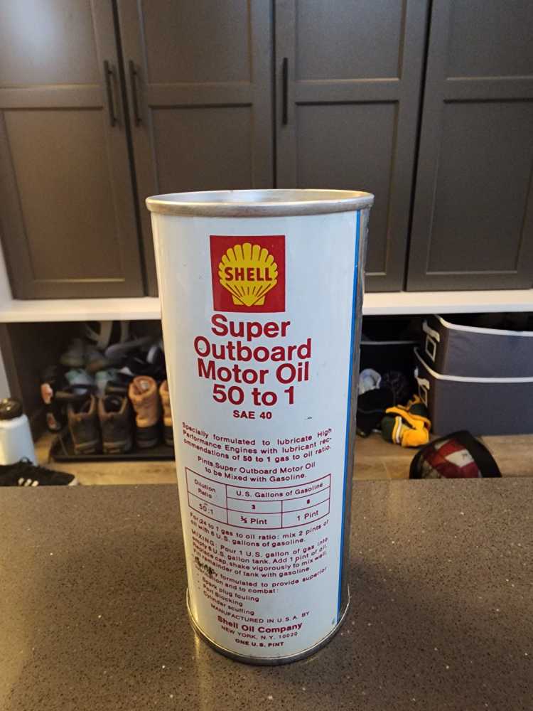 Shell Outboard 50 To 1 (Full Can) (55)  action figure collectible - Main Image 2