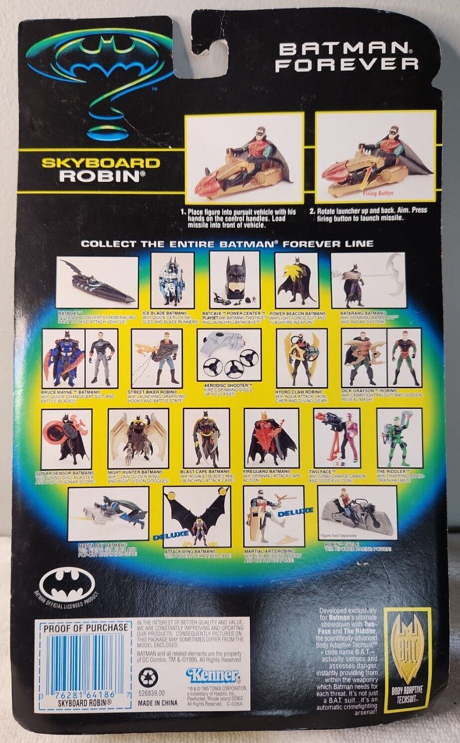 Robin: Skyboard - Kenner (Batman Forever) action figure collectible - Main Image 2