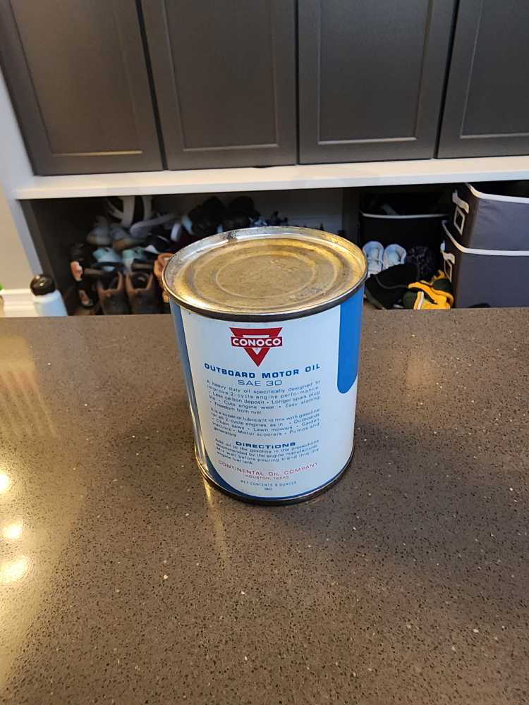 Conoco Outboard 8 Oz (Full Can) (200)  action figure collectible - Main Image 2