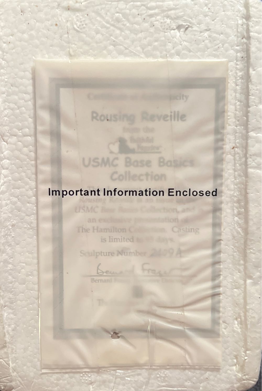 USMC Base Basics Collection - The Hamilton Collection (Faithful Fuzzies) action figure collectible - Main Image 3
