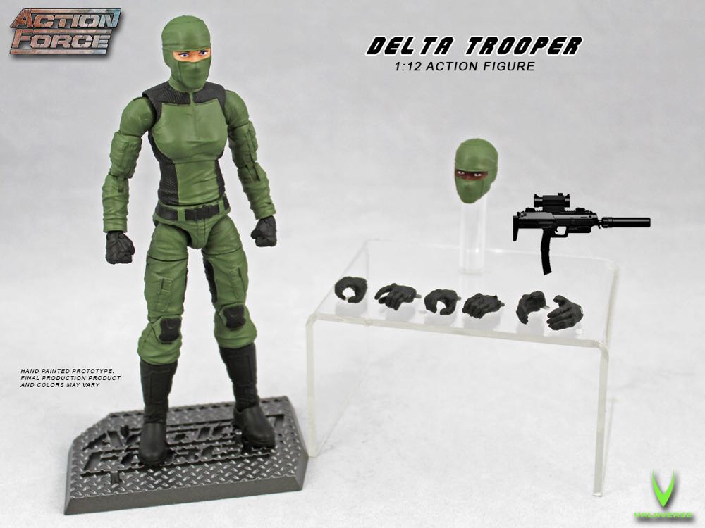 Delta Trooper (Female) - Valaverse (Action Force Figure) action figure collectible - Main Image 3