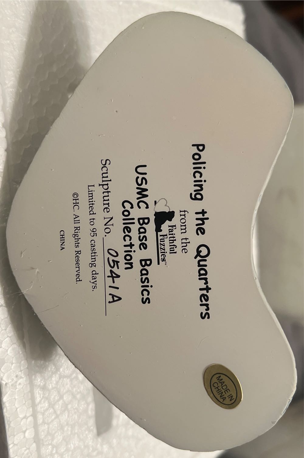 USMC Base Basics Collection - The Hamilton Collection (Faithful Fuzzies) action figure collectible - Main Image 2