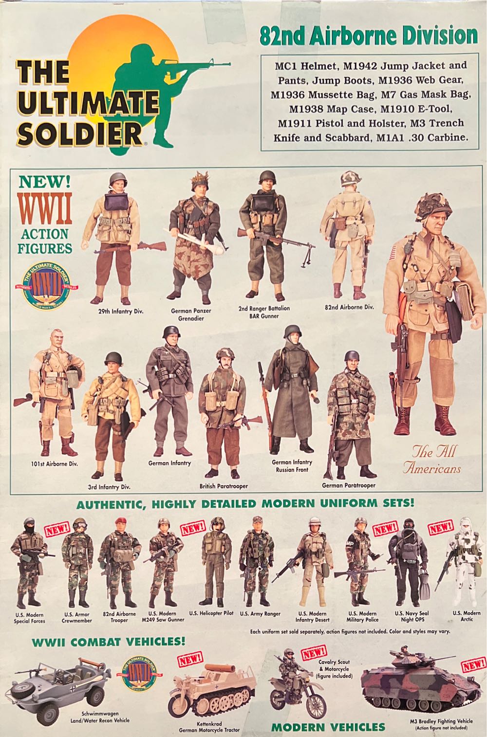 The Ultimate Soldier - 21st Century Toys (The Ultimate Soldier WWII) action figure collectible [Barcode 638748220208] - Main Image 3
