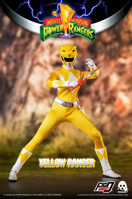 Yellow Ranger - Threezero (Mighty Morphin Power Rangers) action figure collectible - Main Image 2