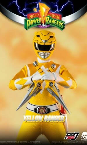 Yellow Ranger - Threezero (Mighty Morphin Power Rangers) action figure collectible - Main Image 3