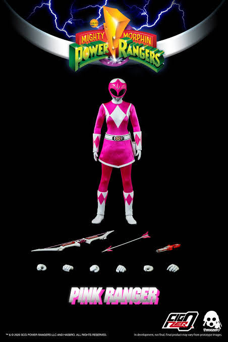 Pink Ranger - Threezero (Mighty Morphin Power Rangers) action figure collectible - Main Image 4