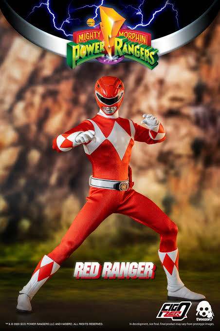 Red Ranger - Threezero (Mighty Morphin Power Rangers) action figure collectible - Main Image 2