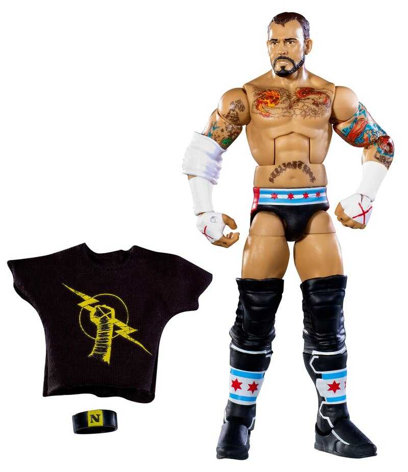 CM Punk - Mattel / WWE (Elite Series 11) action figure collectible - Main Image 2
